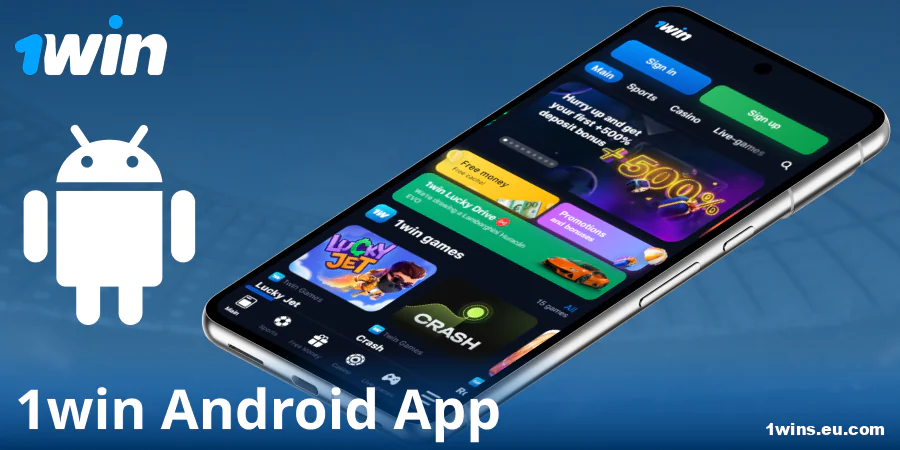 Download the 1Win app for Android