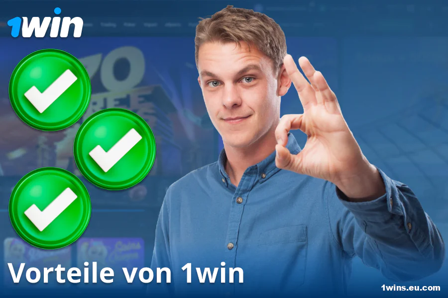 Vorteile des Casinos 1Win DE